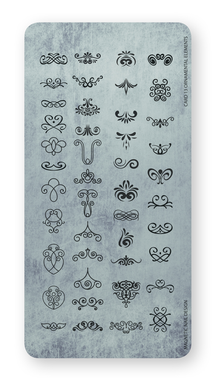 Stamping Plate 13 Elements