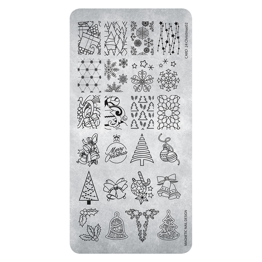 Stamping Plate 24 Christmas 2