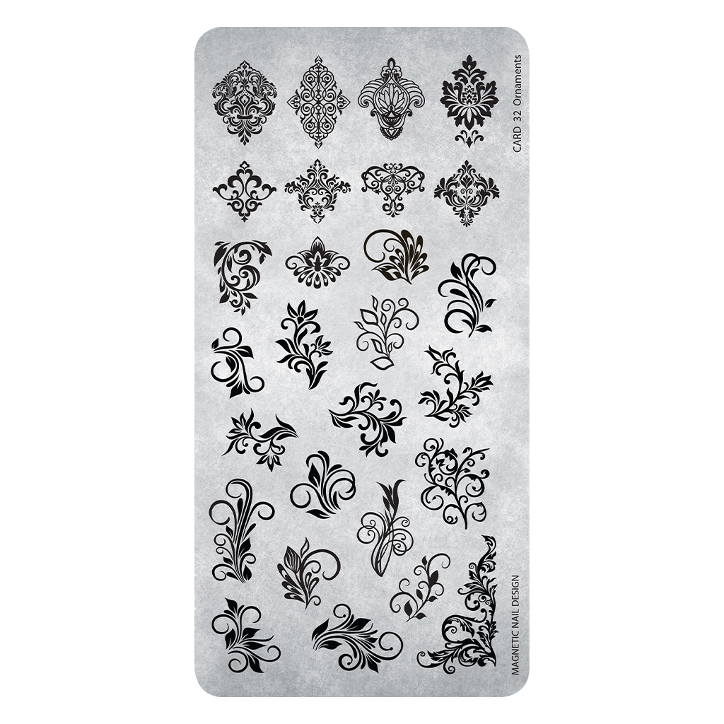 Stamping Plate 32 Ornaments